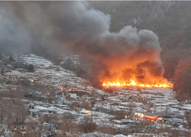首尔江南城村发生火灾，韩媒：凸显“最后一个棚户区”的脆弱性